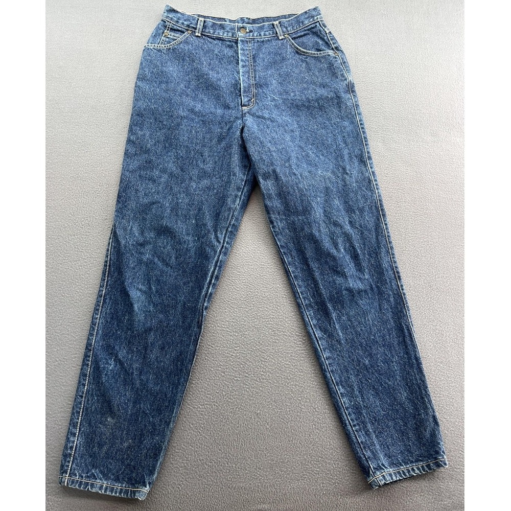 Vintage Levis Jeans Women's 16 High Rise Tapered Leg Made USA 90s Denim Pants
